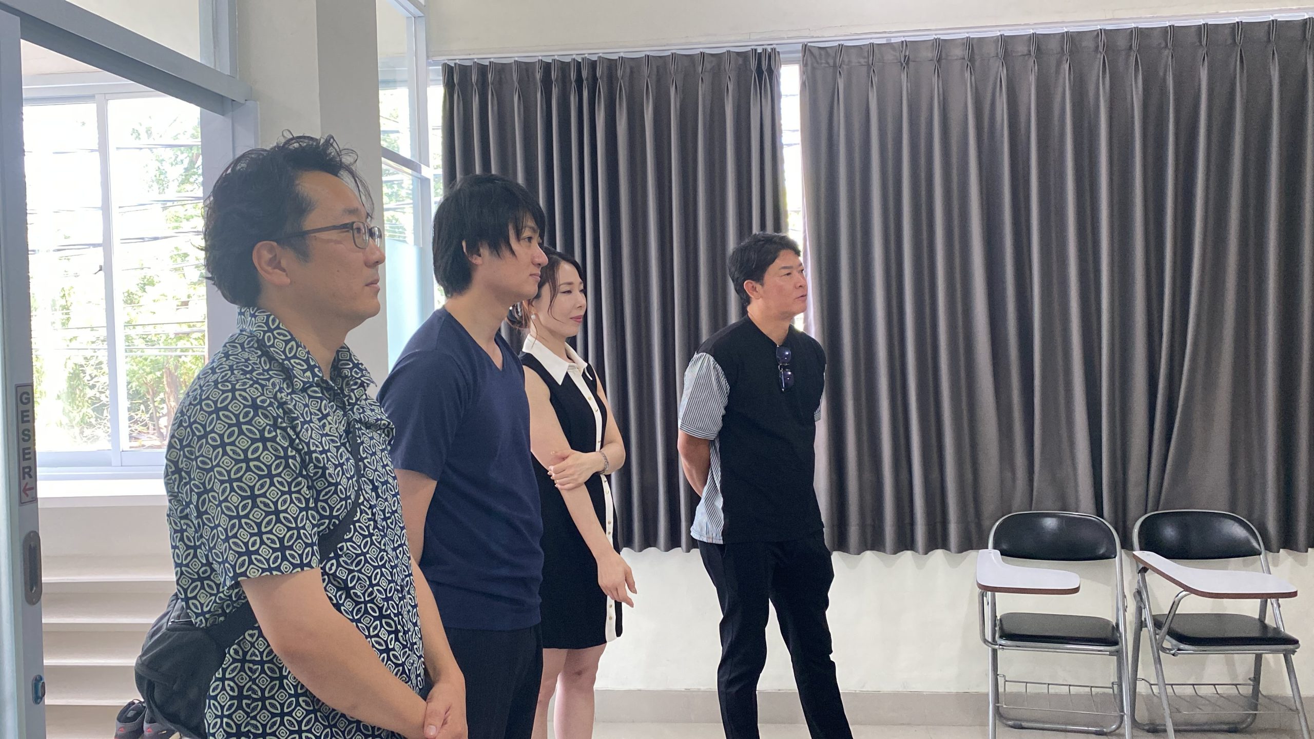 池田社長がLPK響アカデミーを訪問 | HIBIKI ACADEMY